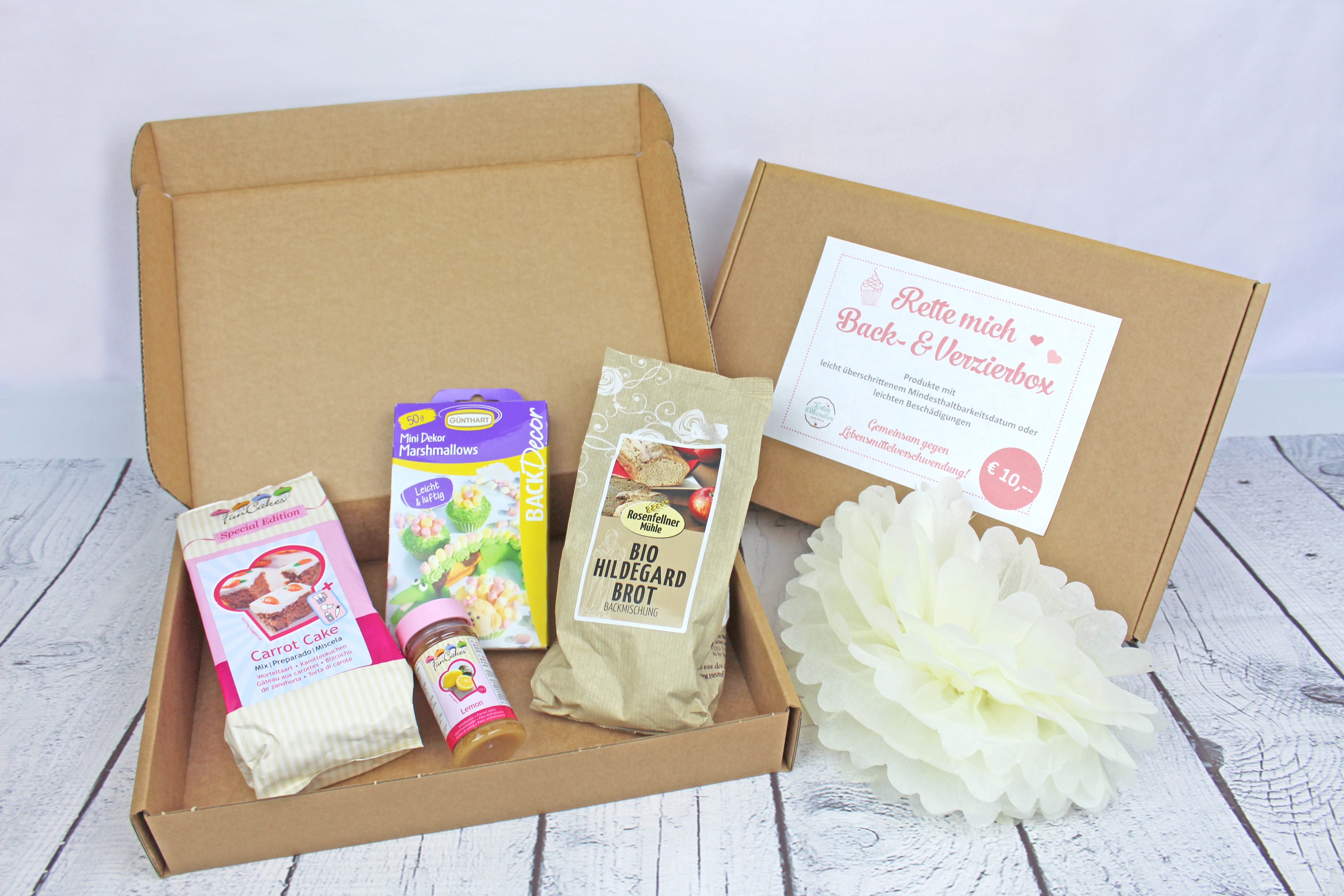 Rette mich Back & Verzierbox