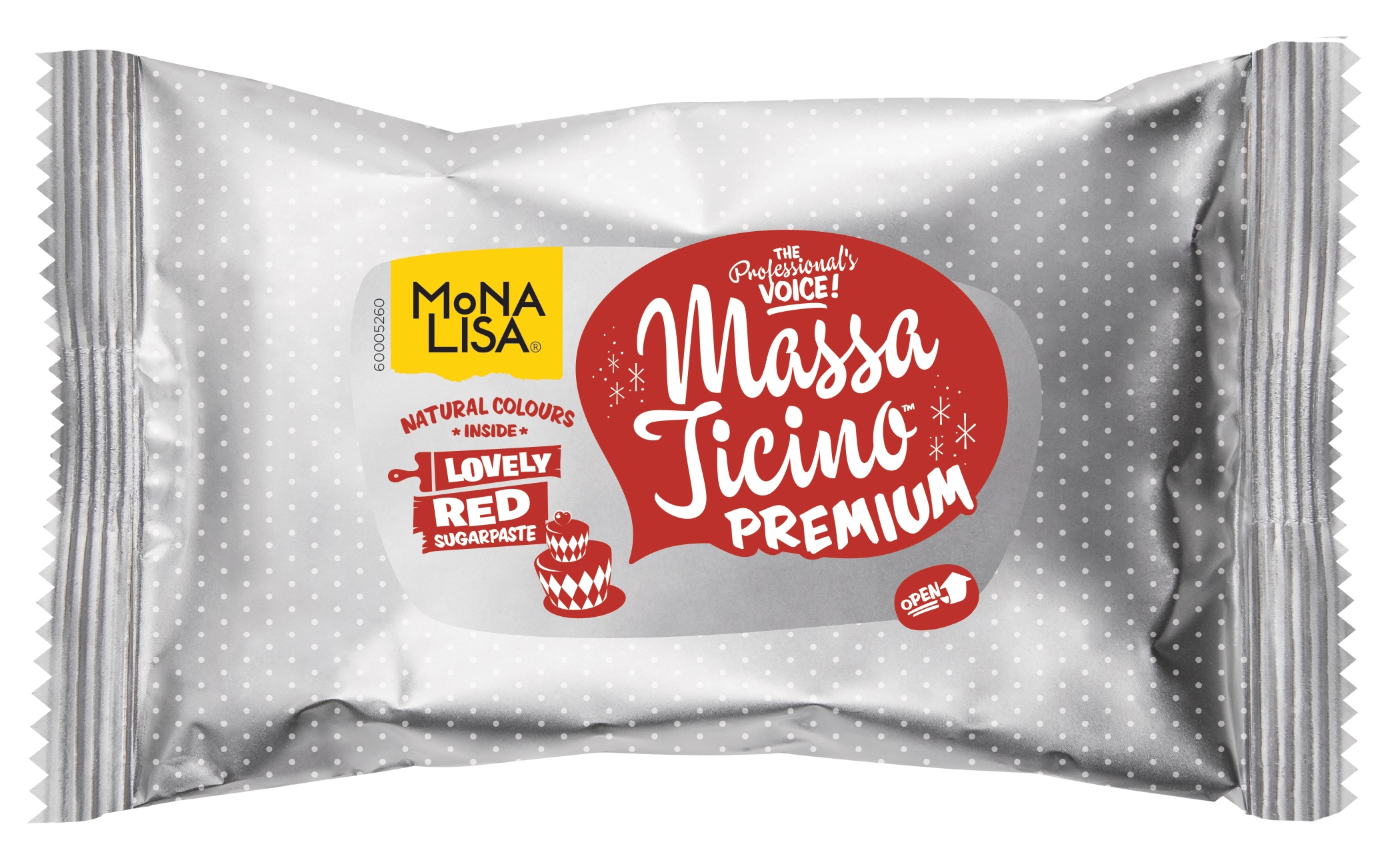 Massa Ticino Tropic Rollfondant rot 250g